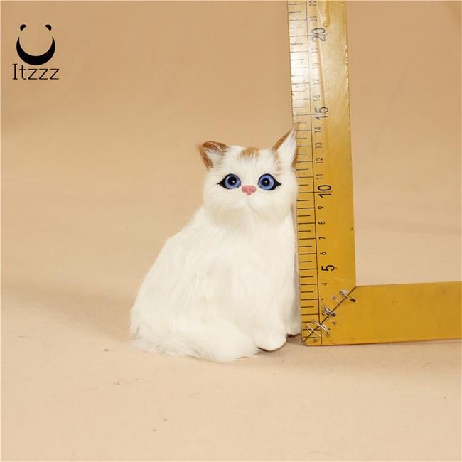 PRODUCTSsimulation animals cat toy cat model home decorationHEZE HENGFANG LEATHER & FUR CRAFT CO., LTD