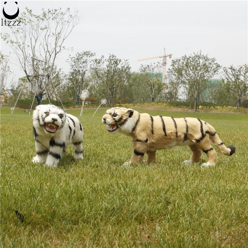 Fur toysTigerSimulation Tiger Plush Toy Tiger Doll Baby Doll Baby Birthday Gift Cute Little Tiger DollHEZE HENGFANG LEATHER & FUR CRAFT CO., LTD